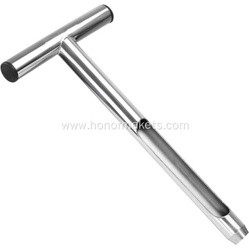 Hot Sale soil sampling tools T-Style Handle Soil Sampler Probe Stainless Steel Tubular soil remover Test Kits